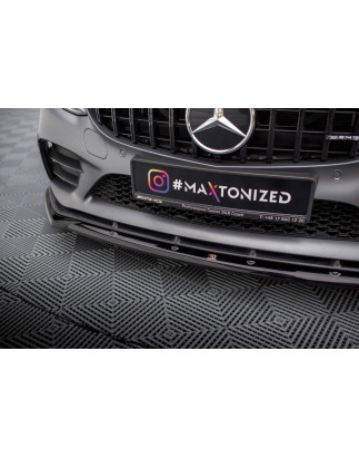 SPLITTER ANTERIORE V.2 Mercedes-AMG C43 C205 / A205 / W205 / S205 Facelift (Cod. M-ME-C-205F-43-C-FD