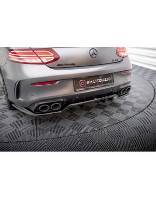 Splitter posteriore (con barre verticali) Mercedes-AMG C43 C205 Facelift / A205 Facelift (Cod. M-ME-