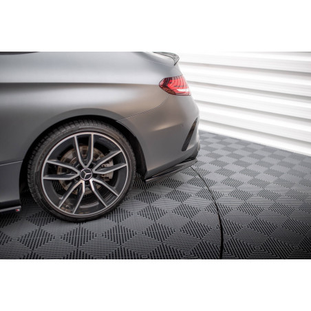 Splitter posteriore (con barre verticali) Mercedes-AMG C43 C205 Facelift / A205 Facelift (Cod. M-ME-