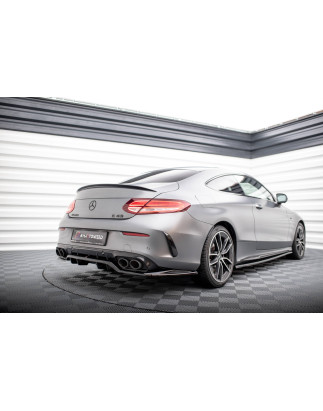 Splitter posteriore (con barre verticali) Mercedes-AMG C43 C205 Facelift / A205 Facelift (Cod. M-ME-