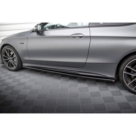 Diffusori minigonne Mercedes-AMG C43 Coupe / Cabrio C205 Facelift / A205 Facelift (Cod. M-ME-C-205F-