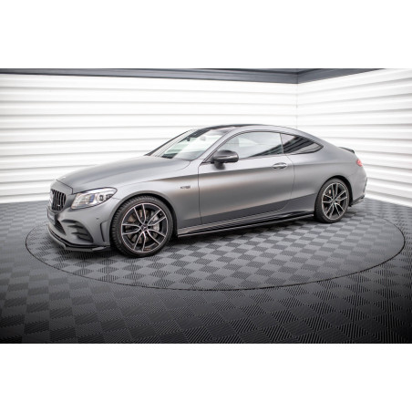 Diffusori minigonne Mercedes-AMG C43 Coupe / Cabrio C205 Facelift / A205 Facelift (Cod. M-ME-C-205F-