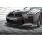 SPLITTER ANTERIORE street pro Nissan GTR R35 Facelift (Cod. M-NIGTR4F3CNC-FD1B)