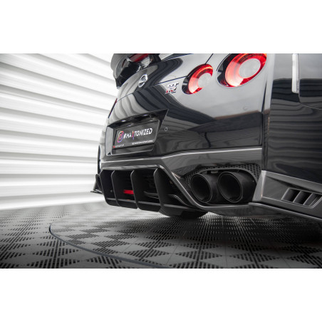 DIFFUSORE POSTERIORE street pro Nissan GTR R35 Facelift (Cod. M-NIGTR4F3CNC-RS1B)