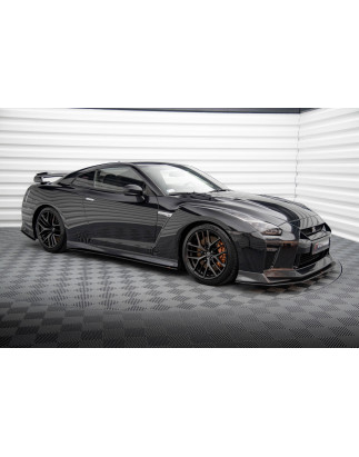 Diffusori minigonne street pro Nissan GTR R35 Facelift (Cod. M-NIGTR4F3CNC-SD1B)