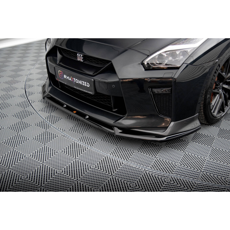 SPLITTER ANTERIORE V.2 Nissan GTR R35 Facelift (Cod. M-NI-GTR-4F3-FD2G) SPLITTER ANTERIORE V.2 Nissan GTR R35 Facelift (Cod. M-NI-GTR-4F3-FD2G)