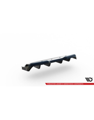 Splitter posteriore (con barre verticali) Nissan GTR R35 Facelift (Cod. M-NI-GTR-4F3-RD1G+RD2G)