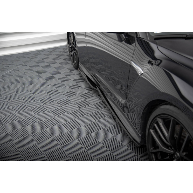 Diffusori minigonne Nissan GTR R35 Facelift (Cod. M-NI-GTR-4F3-SD1G)