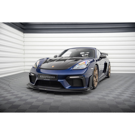 SPLITTER ANTERIORE Porsche 718 Cayman GT4 RS 982c (Cod. M-PO-CA-718-GT4-RS-FD1G)