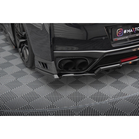 Splitters posteriori laterali Nissan GTR R35 Facelift (Cod. M-NI-GTR-4F3-RSD1G)