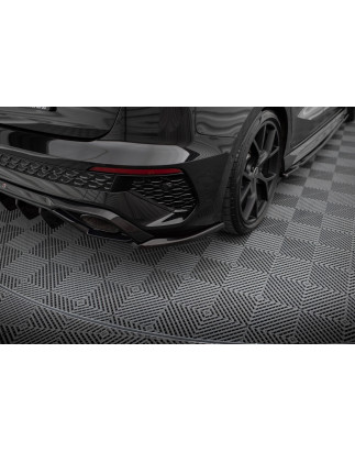 Splitters posteriori laterali V.2 Audi RS3 Sportback 8Y (Cod. M-AU-RS3-8Y-RSD2G)