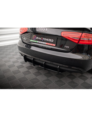DIFFUSORE POSTERIORE street pro Audi A4 B8 Facelift (Cod. M-AUA4B8FCNC-RS1B)