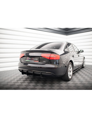 DIFFUSORE POSTERIORE street pro Audi A4 B8 Facelift (Cod. M-AUA4B8FCNC-RS1B)