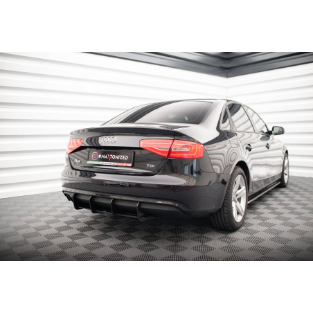 DIFFUSORE POSTERIORE street pro Audi A4 B8 Facelift (Cod. M-AUA4B8FCNC-RS1B)