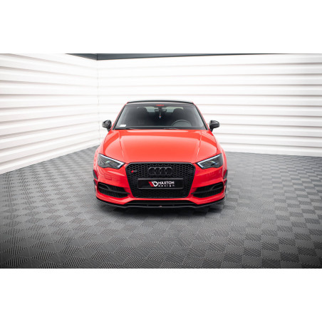 paraurti anteriore Wings (Canards) Audi S3 / A3 S-Line 8V berlina / Cabrio (Cod. M-AU-S3-8V-S-CAN1)