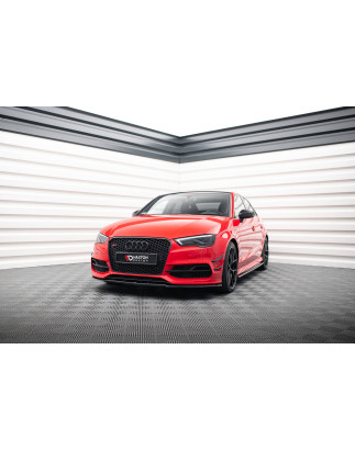 paraurti anteriore Wings (Canards) Audi S3 / A3 S-Line 8V berlina / Cabrio (Cod. M-AU-S3-8V-S-CAN1)