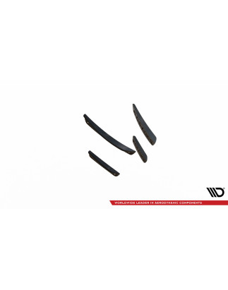 paraurti anteriore Wings (Canards) Audi S3 / A3 S-Line 8V berlina / Cabrio (Cod. M-AU-S3-8V-S-CAN1)