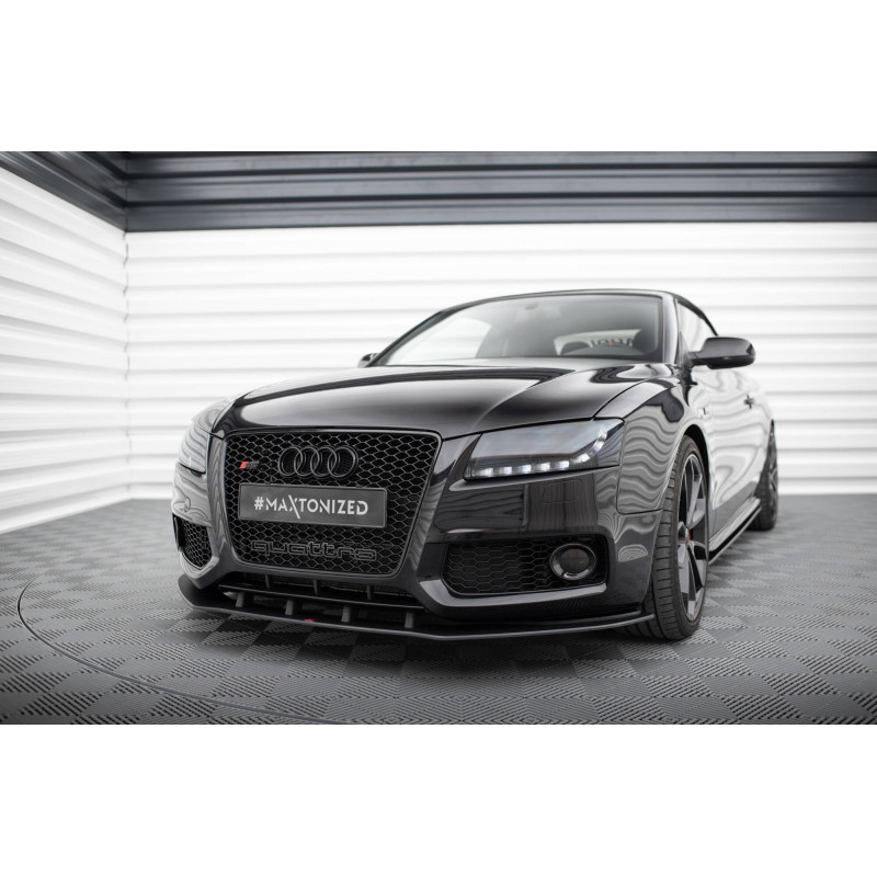 SPLITTER ANTERIORE street pro Audi S5 / A5 S-Line 8T (Cod. M-AUS51CNC-FD1B)