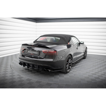 Splitters posteriori laterali Street Pro Audi S5 / A5 S-Line Coupe / Cabriolet 8T (Cod. M-AUS51CNC-R