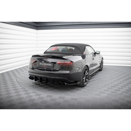 Splitters posteriori laterali Street Pro + Flaps Audi S5 / A5 S-Line Coupe / Cabriolet 8T (Cod. M-AU