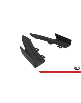 Splitters posteriori laterali Street Pro + Flaps Audi S5 / A5 S-Line Coupe / Cabriolet 8T (Cod. M-AU