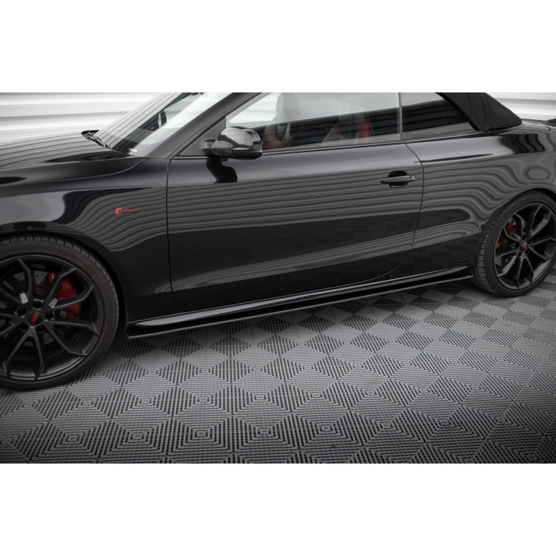 Diffusori minigonne street pro Audi A5 / A5 S-Line / S5 Coupe / Cabrio 8T / 8T Facelift (Cod. M-AUS5