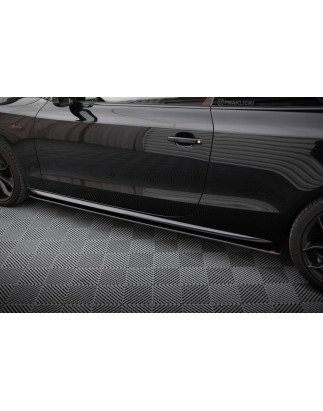 Diffusori minigonne street pro Audi A5 / A5 S-Line / S5 Coupe / Cabrio 8T / 8T Facelift (Cod. M-AUS5