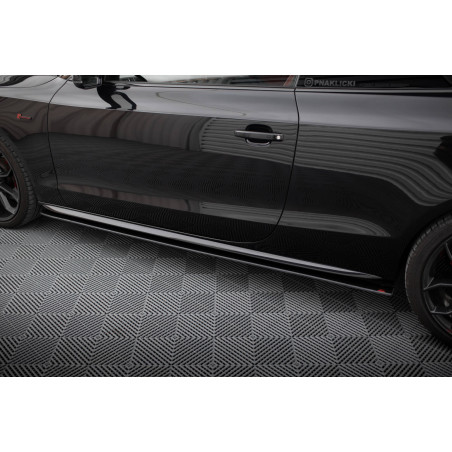 Diffusori minigonne street pro Audi A5 / A5 S-Line / S5 Coupe / Cabrio 8T / 8T Facelift (Cod. M-AUS5