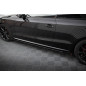 Diffusori minigonne street pro + Flaps Audi A5 / A5 S-Line / S5 Coupe / Cabrio 8T / 8T Facelift (Cod
