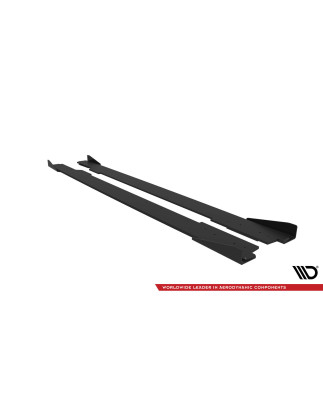 Diffusori minigonne street pro + Flaps Audi A5 / A5 S-Line / S5 Coupe / Cabrio 8T / 8T Facelift (Cod