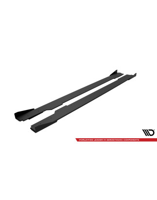 Diffusori minigonne street pro + Flaps Audi A5 / A5 S-Line / S5 Coupe / Cabrio 8T / 8T Facelift (Cod