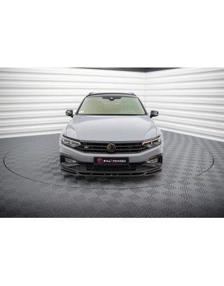 SPLITTER ANTERIORE V.2 Volkswagen Passat R-Line B8 Facelift (Cod. M-VW-PA-B8F-RLINE-FD2G)