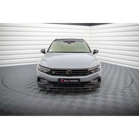 SPLITTER ANTERIORE V.2 Volkswagen Passat R-Line B8 Facelift (Cod. M-VW-PA-B8F-RLINE-FD2G)