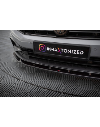 SPLITTER ANTERIORE V.2 Volkswagen Passat R-Line B8 Facelift (Cod. M-VW-PA-B8F-RLINE-FD2G)