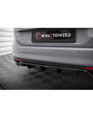 Splitter posteriore (con barre verticali) Volkswagen Passat R-Line B8 Facelift (Cod. M-VW-PA-B8F-RLI