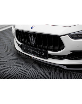 SPLITTER ANTERIORE V.1 Maserati Ghibli Mk3 Facelift (Cod. M-MA-GH-1F-FD1G)