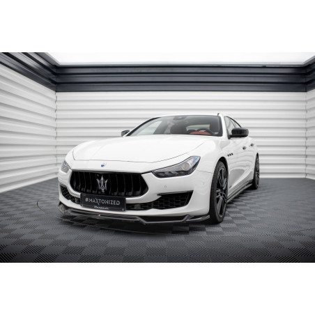 SPLITTER ANTERIORE V.2 Maserati Ghibli Mk3 Facelift (Cod. M-MA-GH-1F-FD2G)