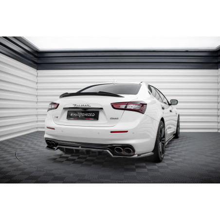 Splitter posteriore (con barre verticali) Maserati Ghibli Mk3 Facelift (Cod. M-MA-GH-1F-RD1G+RD2G)