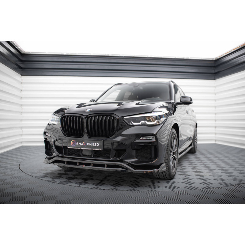 SPLITTER ANTERIORE V.2 BMW X5 M-Pack G05 (Cod. M-BM-X5-05-MPACK-FD2G+FD2RG)