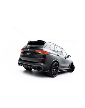 Splitter posteriore (con barre verticali) BMW X5 M-Pack G05 (Cod. M-BM-X5-05-MPACK-RD2G+RD3G)
