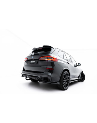 Splitter posteriore (con barre verticali) BMW X5 M-Pack G05 (Cod. M-BM-X5-05-MPACK-RD2G+RD3G)