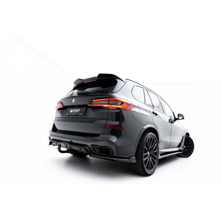 Splitter posteriore (con barre verticali) BMW X5 M-Pack G05 (Cod. M-BM-X5-05-MPACK-RD2G+RD3G)