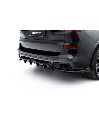 Splitter posteriore (con barre verticali) BMW X5 M-Pack G05 (Cod. M-BM-X5-05-MPACK-RD2G+RD3G)