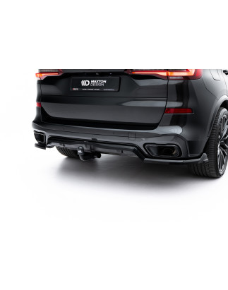 Splitter posteriore (con barre verticali) BMW X5 M-Pack G05 (Cod. M-BM-X5-05-MPACK-RD2G+RD3G)