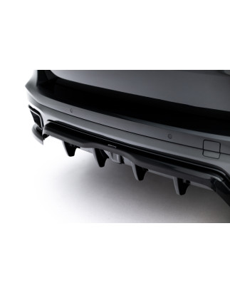 Splitter posteriore (con barre verticali) BMW X5 M-Pack G05 (Cod. M-BM-X5-05-MPACK-RD2G+RD3G)