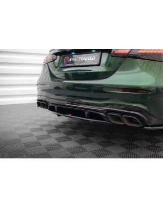 Splitter posteriore (con barre verticali) Mercedes-AMG E63 W213 Facelift (Cod. M-ME-E-213F-63-RD1G+R