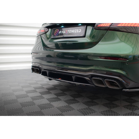 Splitter posteriore (con barre verticali) Mercedes-AMG E63 W213 Facelift (Cod. M-ME-E-213F-63-RD1G+R