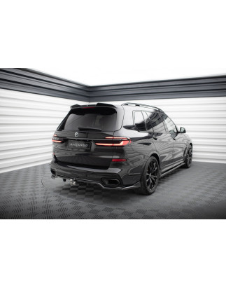 Splitter posteriore (con barre verticali) BMW X7 M-Pack G07 Facelift (Cod. M-BM-X7-07F-MPACK-RD1G+RD