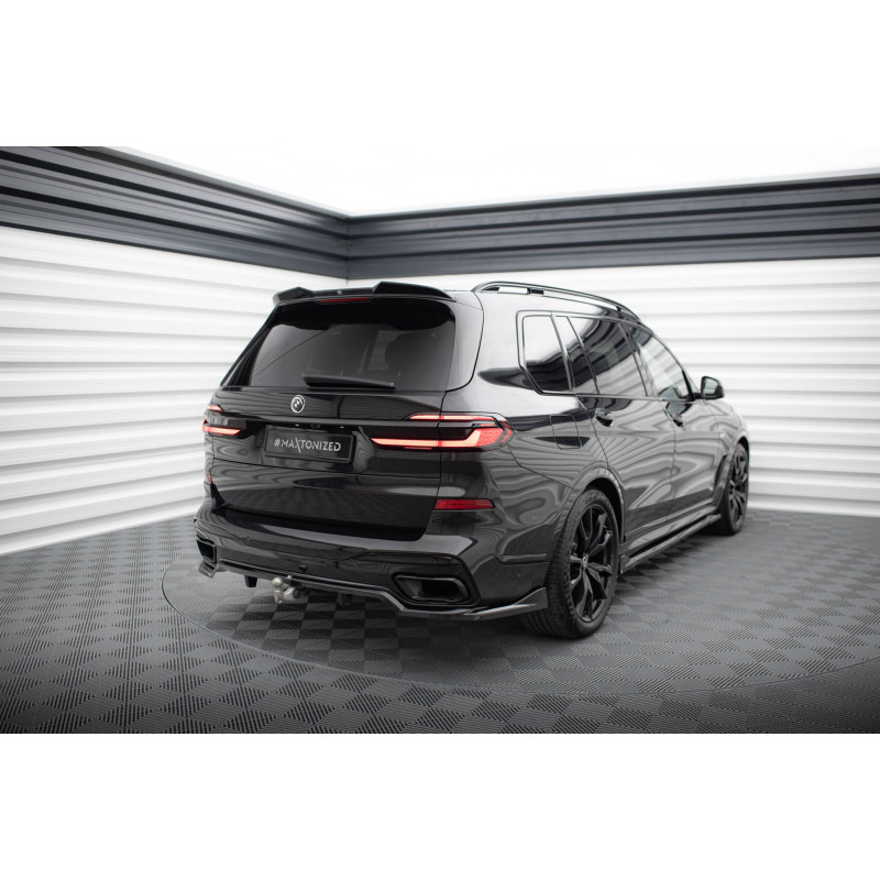 Splitter posteriore (con barre verticali) BMW X7 M-Pack G07 Facelift (Cod. M-BM-X7-07F-MPACK-RD1G+RD