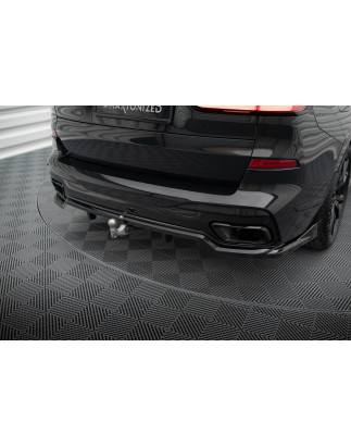 Splitter posteriore (con barre verticali) BMW X7 M-Pack G07 Facelift (Cod. M-BM-X7-07F-MPACK-RD1G+RD